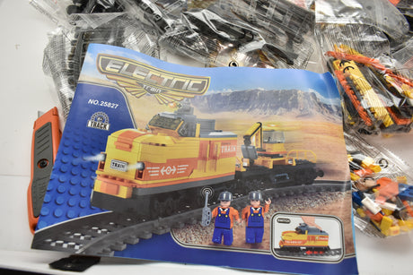 Diesel Switcher w/ Flat Car | 25827 | Railroad Conveyance Trains Electric Deluxe-IMEX-[variant_title]-ProTinkerToys