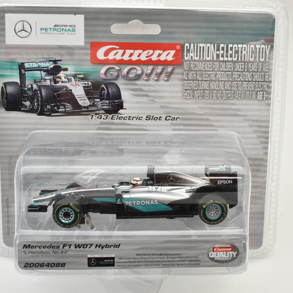 Mercedes F1 WO7 Hybrid | 20064088 | Carrera Go – ProTinkerToys.com