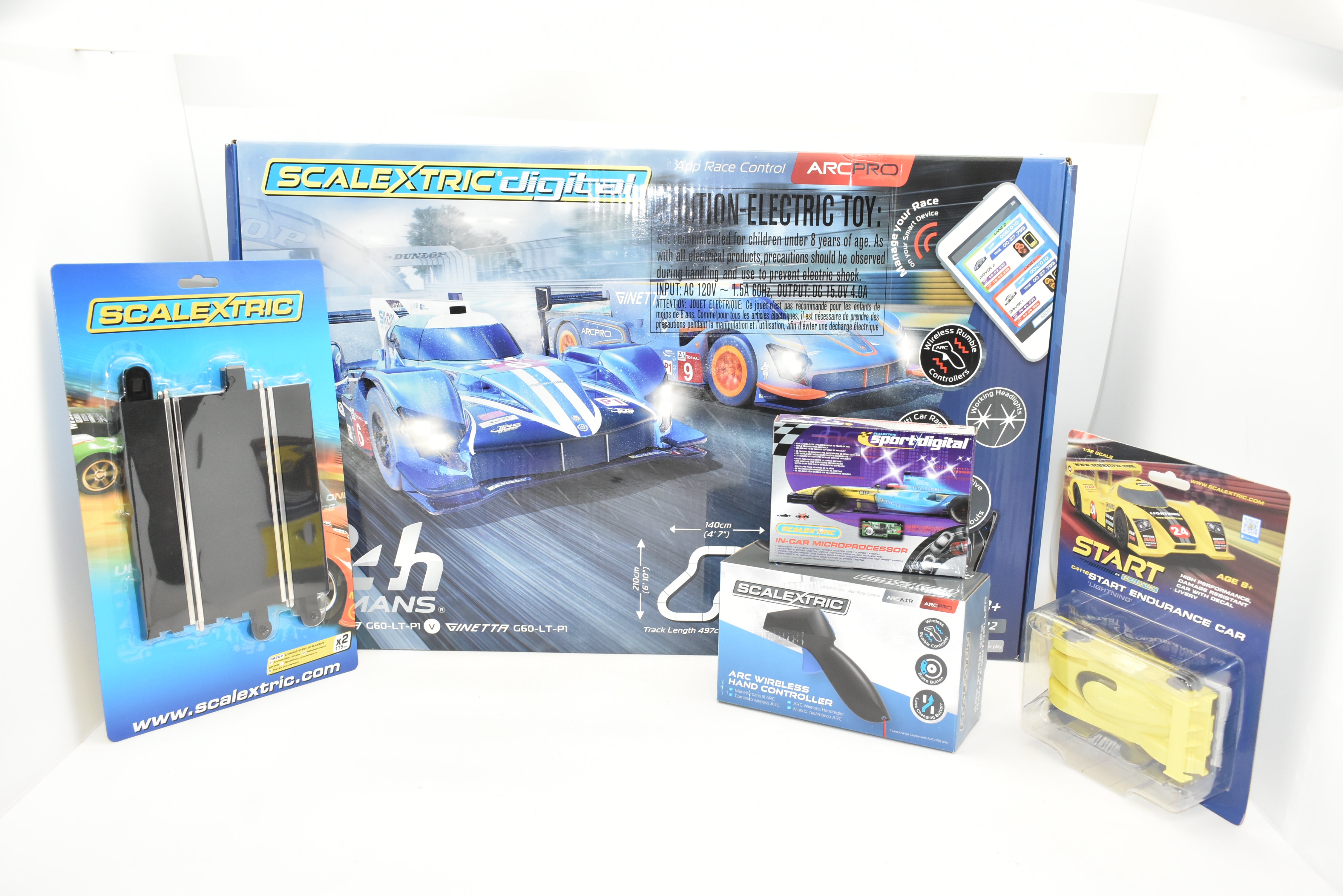Arc Pro 24h Lemans Set | C1404T | Scalextric | Bundle Pack