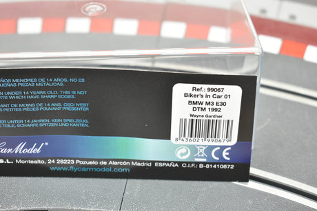 BMW M3 E30 DTM 1992 | Biker’s In Car 01 | 99067 | Fly Car-Fly-K-[variant_title]-ProTinkerToys