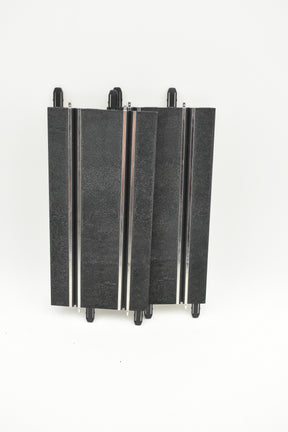 Two black, straight curtain tracks, 228mm each, for curtain rods for SCX Compact SC-01.005