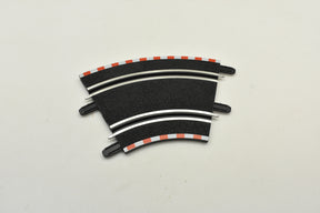Track piece for a 45-degree curve, featuring black and white rails for SCX Compact SC-01.011