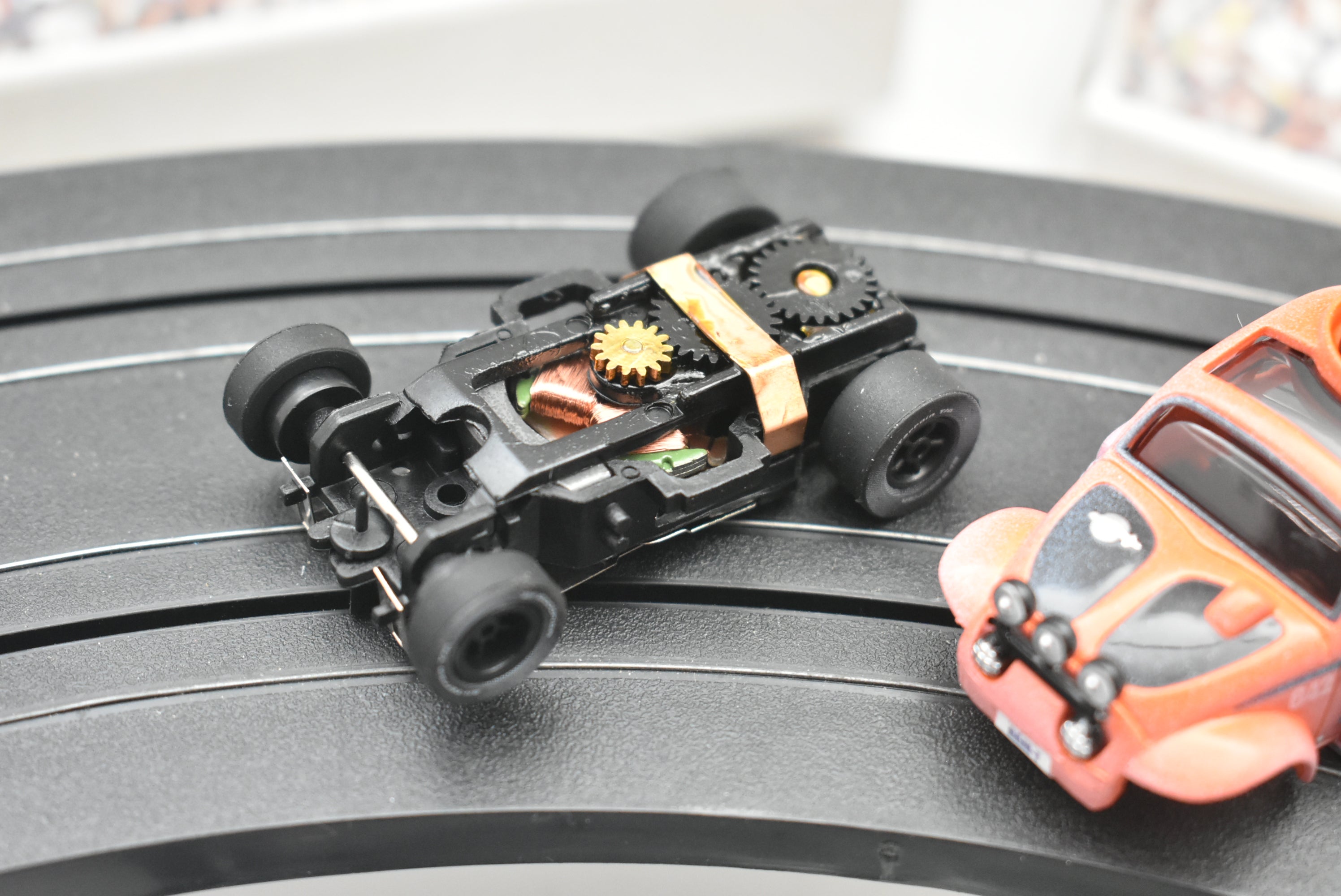 XTRACTION ☆BAJA BUG レアカラー入手困難☆HOスロットカー Baja Bug VW Beetle Orange(Dirt Effect) | SC011 | X-traction Ultra