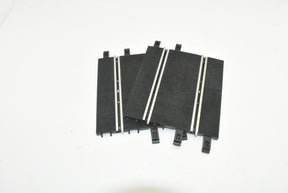 Black straight track pieces for model train layout for Ninco 10103
