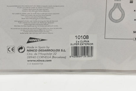 2X Outer,Outer Curve 156,3 22,5  | 10108 | NINCO-Ninco-K-[variant_title]-ProTinkerToys
