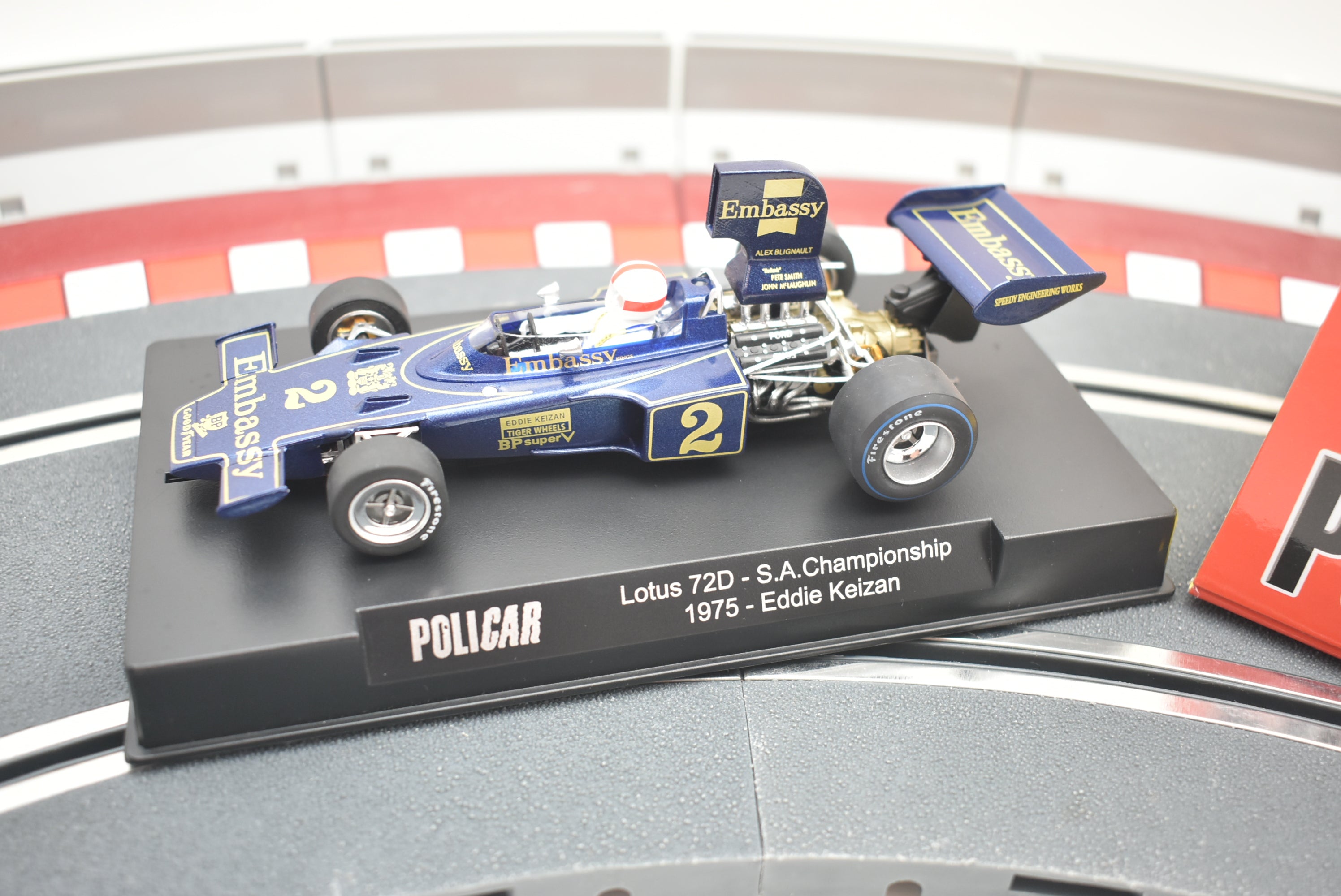 Policar Lotus 72 British GP Brands Hatch 1972 Slot Car 1/32 CAR02E