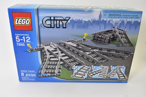 LEGO Switch Tracks set box showing various train track pieces for 7895