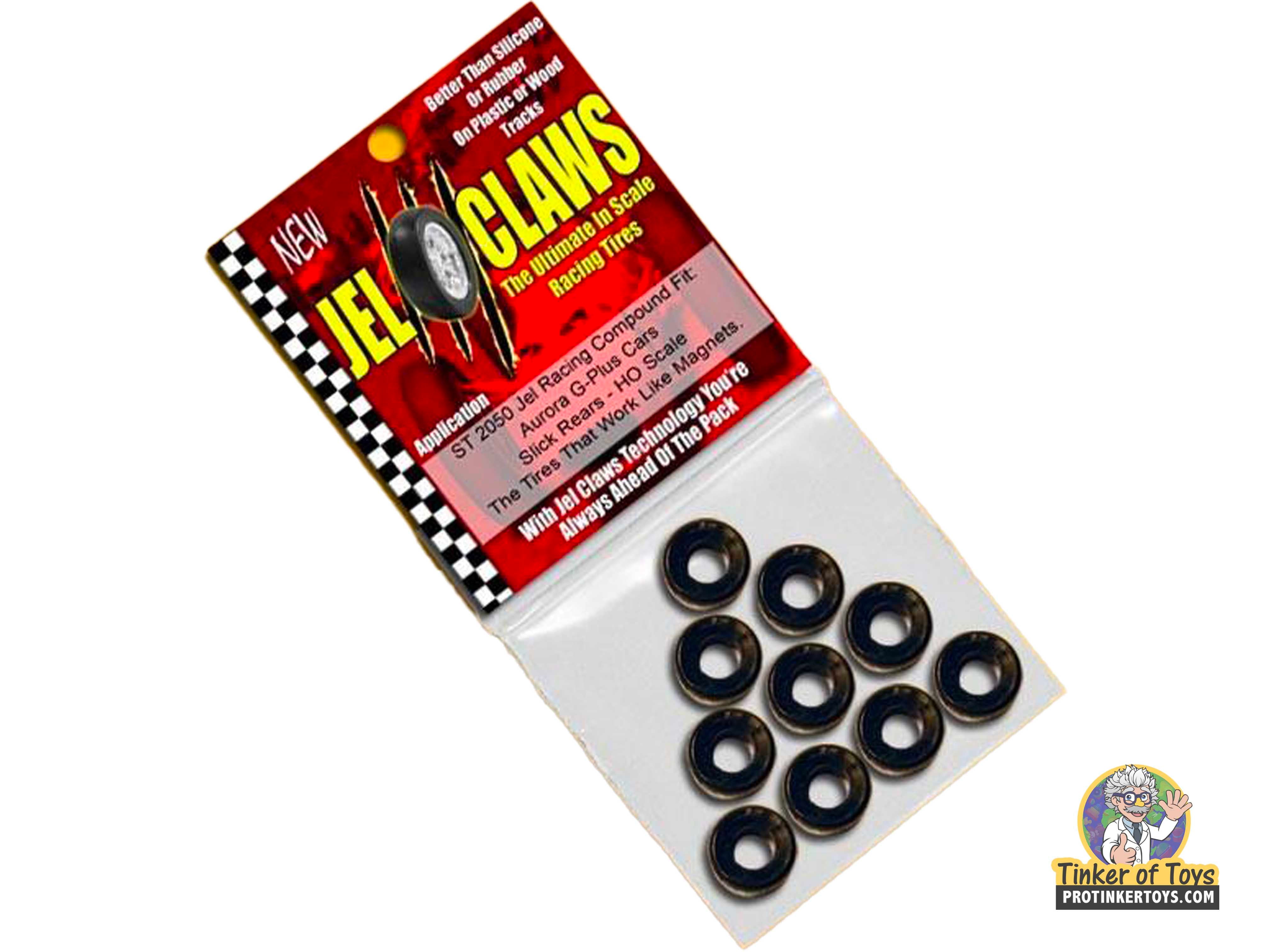 ST 2050 | Aurora G-Plus R – Smooth Wheels – HO Scale Slicks | Jel