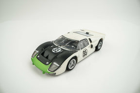 Black and white Ford GT model car with green accents and number 95 for AFX/Racemasters 22056