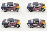 1955 Chevy Bel Air w/Flames | CP7726 | Auto World | Slot Car 1:64-Auto World-[variant_title]-ProTinkerToys