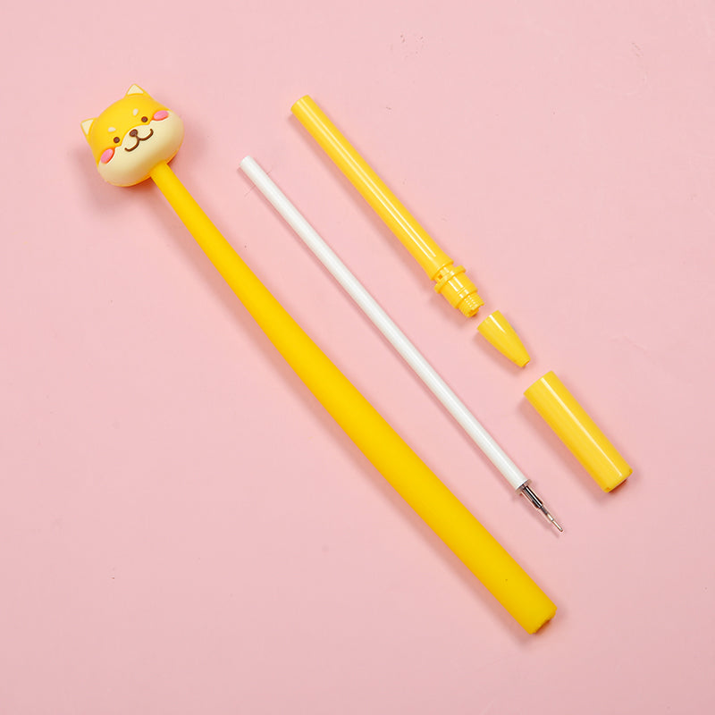 Shiba Inu Puppy Wiggle Gel Pen | 22445 | Bcmini