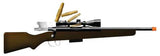270 Bolt Action Toy Rifle | 25C | Parris Toys-Parris Toys-Brown-ProTinkerToys