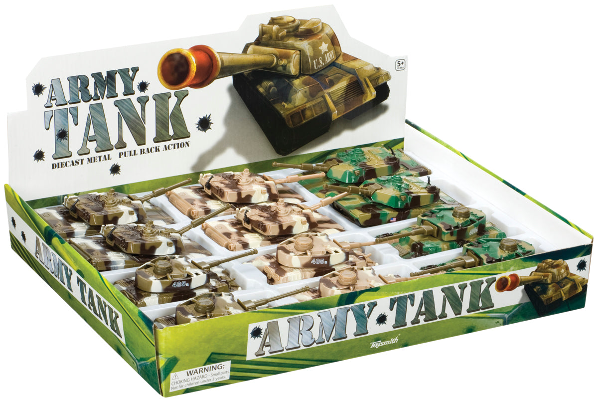 Pull Back Tanks | 2531 | Toy Smith – ProTinkerToys.com