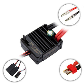 Brushless ESC with connectors and wiring components shown for Reedy SC480X