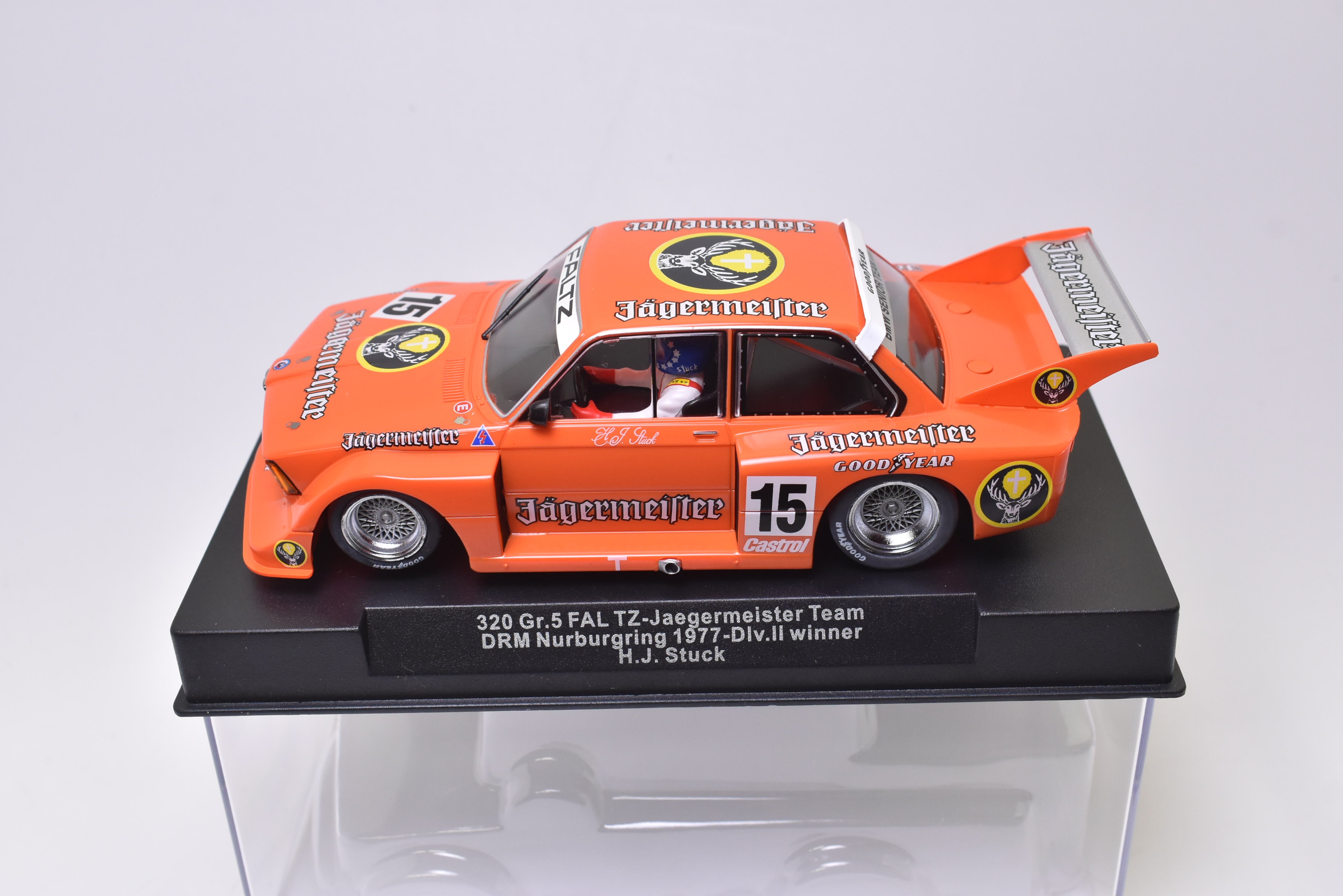 320 Gr.5 Jaegermeister #15 Team 1:32 Slot Car | SW41B | Sideways