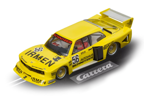 Yellow model car of a BMW 320 Turbo, "Team Schnitzer," race replica for Carrera 20030973