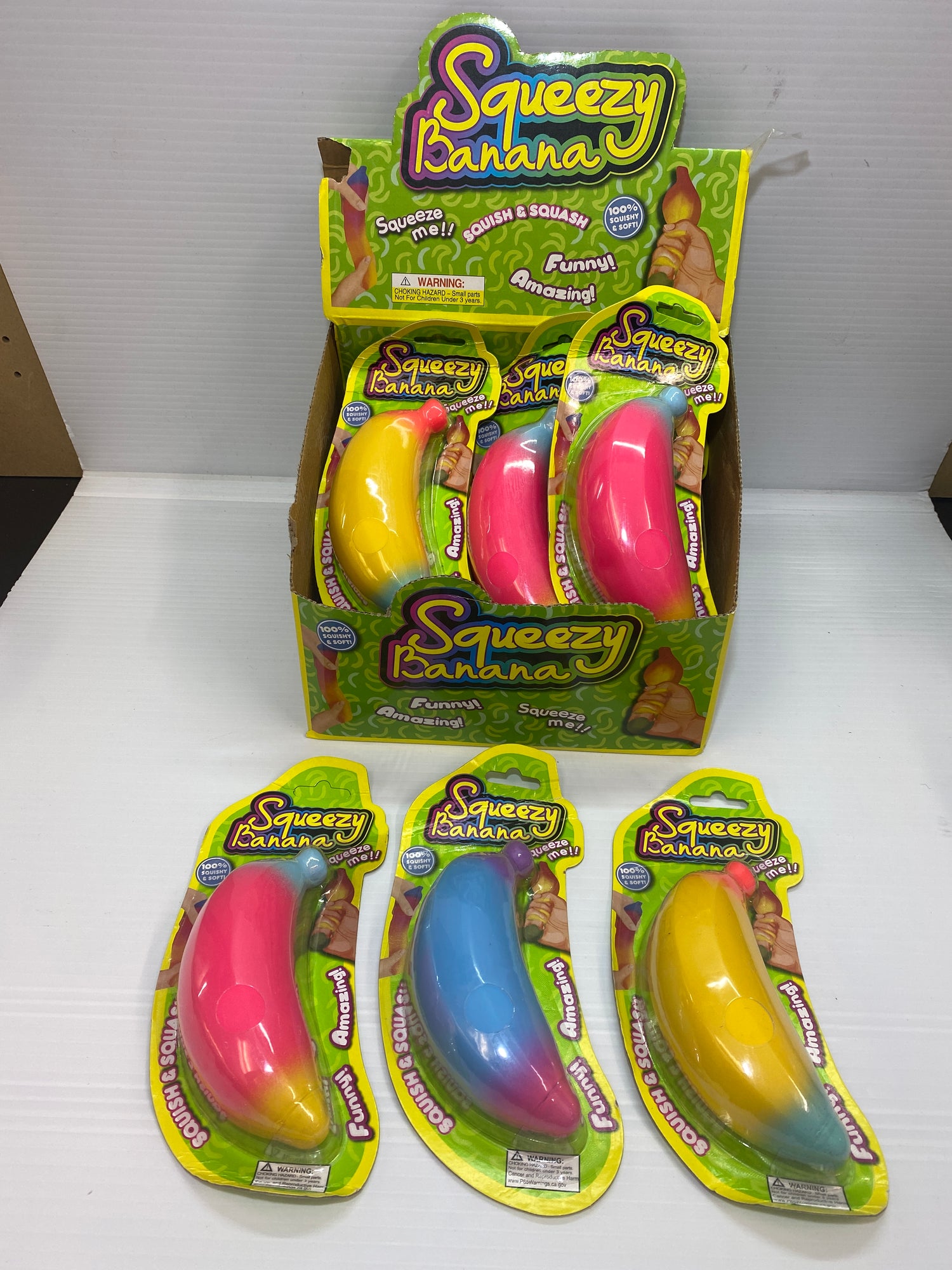 Colorful Stretch Banana 4.75" | 88507 | BVP