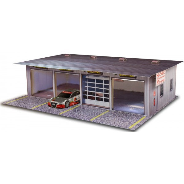 イシュタル　ガレージキット 4 Stall Pit Garage | Photo Real Model Kit | BK4811 | Innovative
