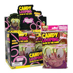 Assortment of glow-in-the-dark candy goggles in various packaging for Mountain Sweet 47290