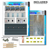 4 Stall Pit Garage | Photo Real Model Kit | BK 6411 | Innovative Hobby Supply-Innovative Hobby Supply-[variant_title]-ProTinkerToys