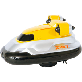Yellow and black remote-controlled mini hover boat for Invento 500807