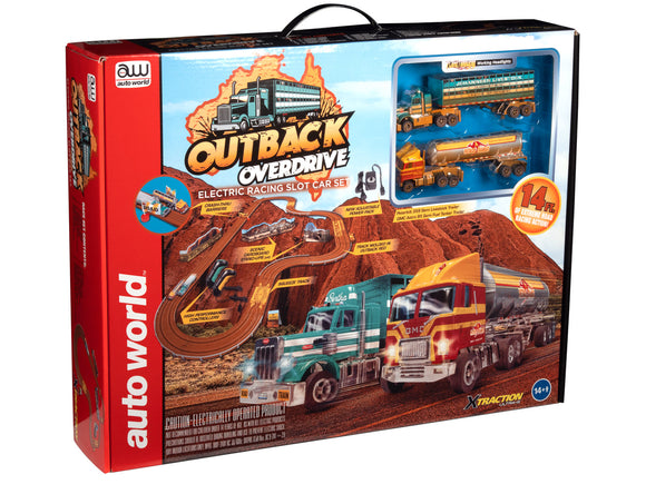 Outback Overdrive 14' Slot Race Set | SRS352 | Auto World
