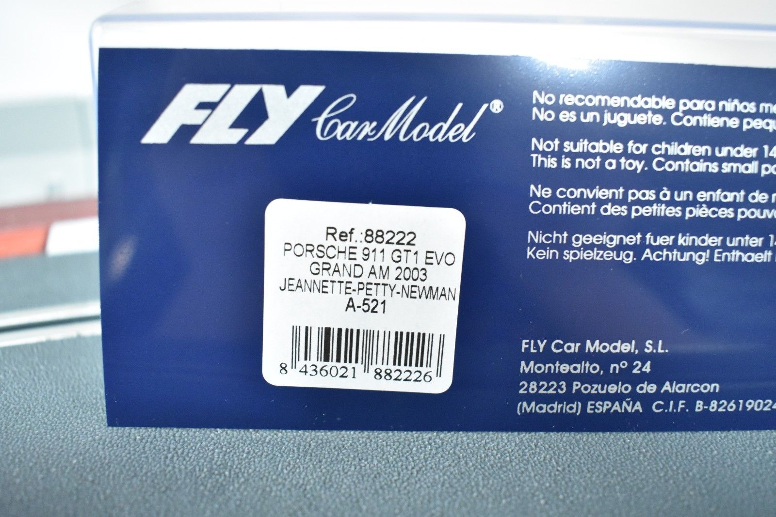 Porsche 911 GT1 Evo Grand Am 2003 | 88222 | Fly Car