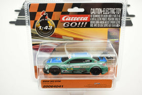 Slot car of a BMW M3 DTM race car for Carrera Go 20064041
