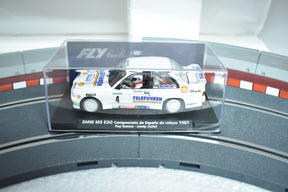 Slot car of 1987 BMW M3 E30 rally car for Fly Car 88203