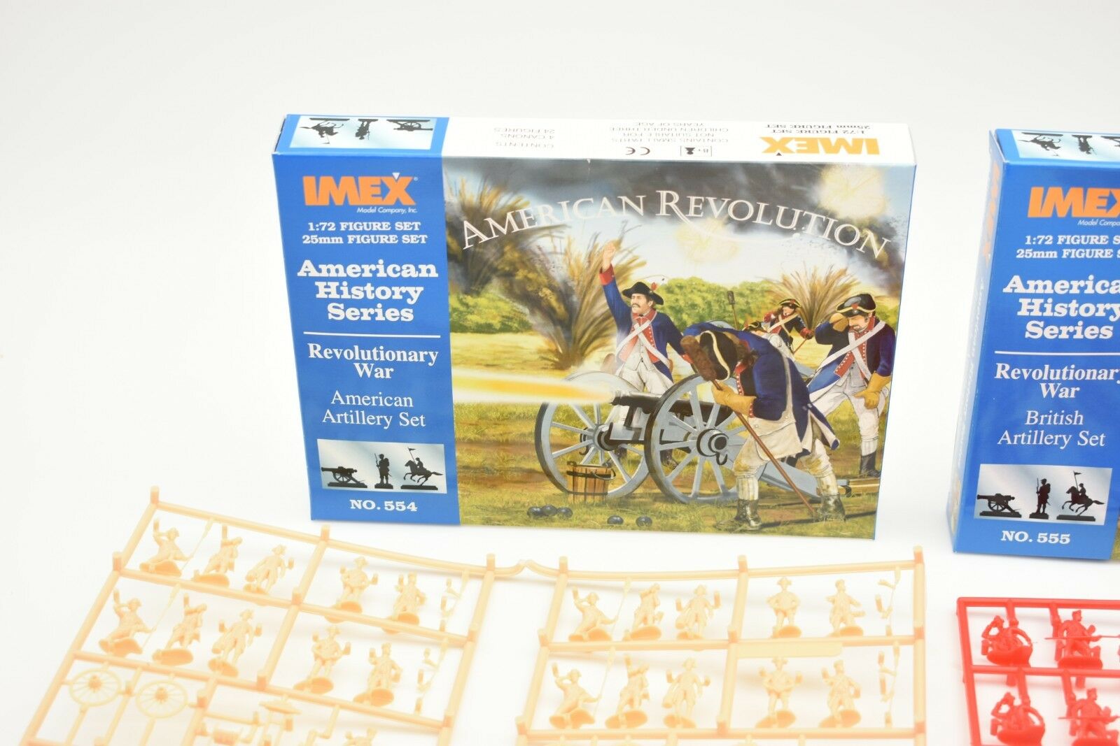 American History Series Revolutionary War Figure Set | 554 - 555