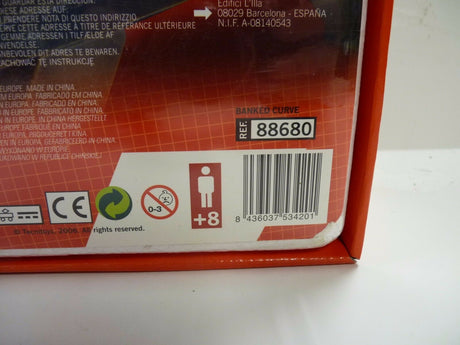 Banked Curve Black Track with Supports and Barriers | 88680 | SCX -SCX-[variant_title]-ProTinkerToys