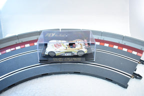 Slot car of a Panoz LMP-1 race car from Le Mans 2000 for Fly Car A99