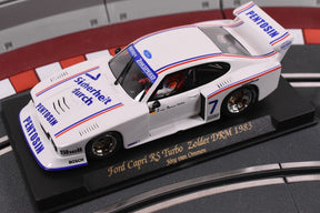 White model car of a 1983 Ford Capri RS Turbo race car for Fly Car 88027
