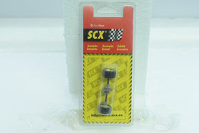 Rear axle for model car, packaged in clear plastic blister card for SCX/Scalextric 87750