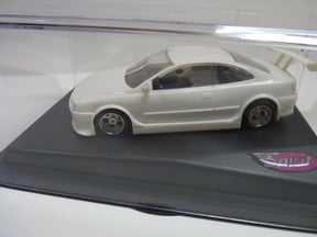 White slot car of a Peugeot 406 Sport Series for Spirit 050111, front view