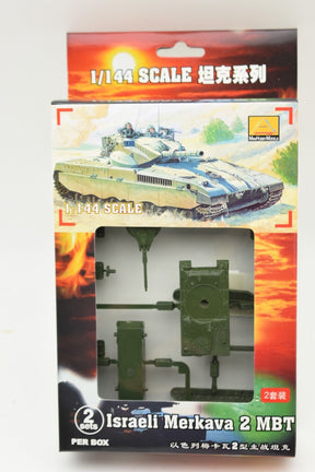 Model kit box for 1/144 scale Israeli Merkava 2 tank for MiniHobby 82108