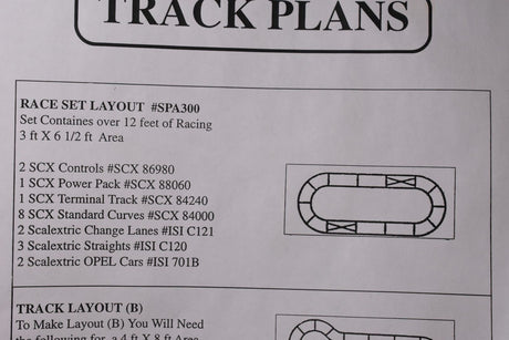 Generic Raceset | SPA300 | SCX/Scalextric-SCX-[variant_title]-ProTinkerToys