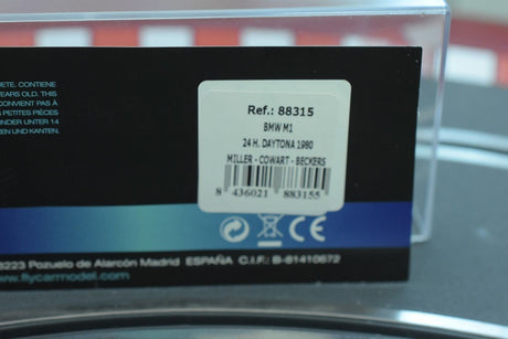 BMW M1 24h. Daytona 1980 | 88315 | Fly Car-Fly-K-[variant_title]-ProTinkerToys