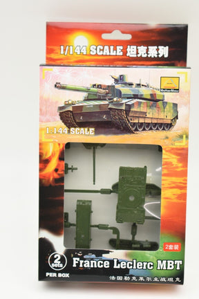 Model kit set for 1/144 scale French Leclerc Main Battle Tank for MiniHobby 82107