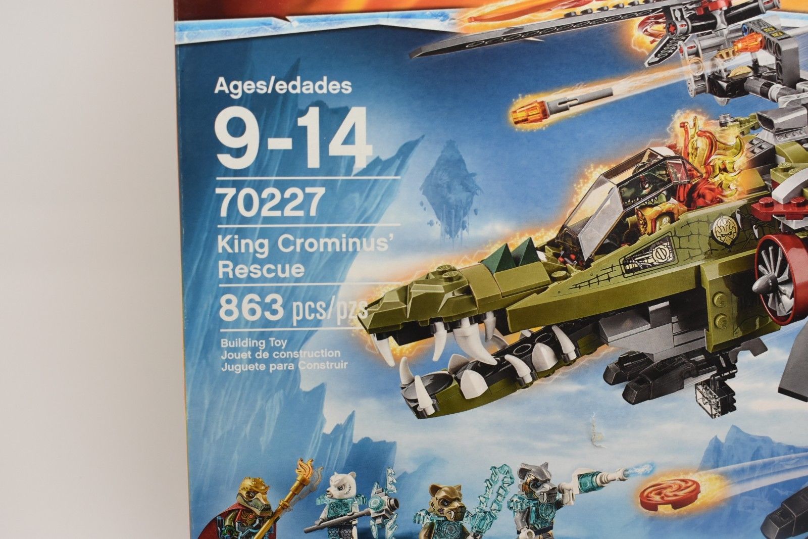 Husk Alice Tilskynde Legends of Chima King Crominus Rescue Building Kit 70227 | LEGO –  ProTinkerToys.com