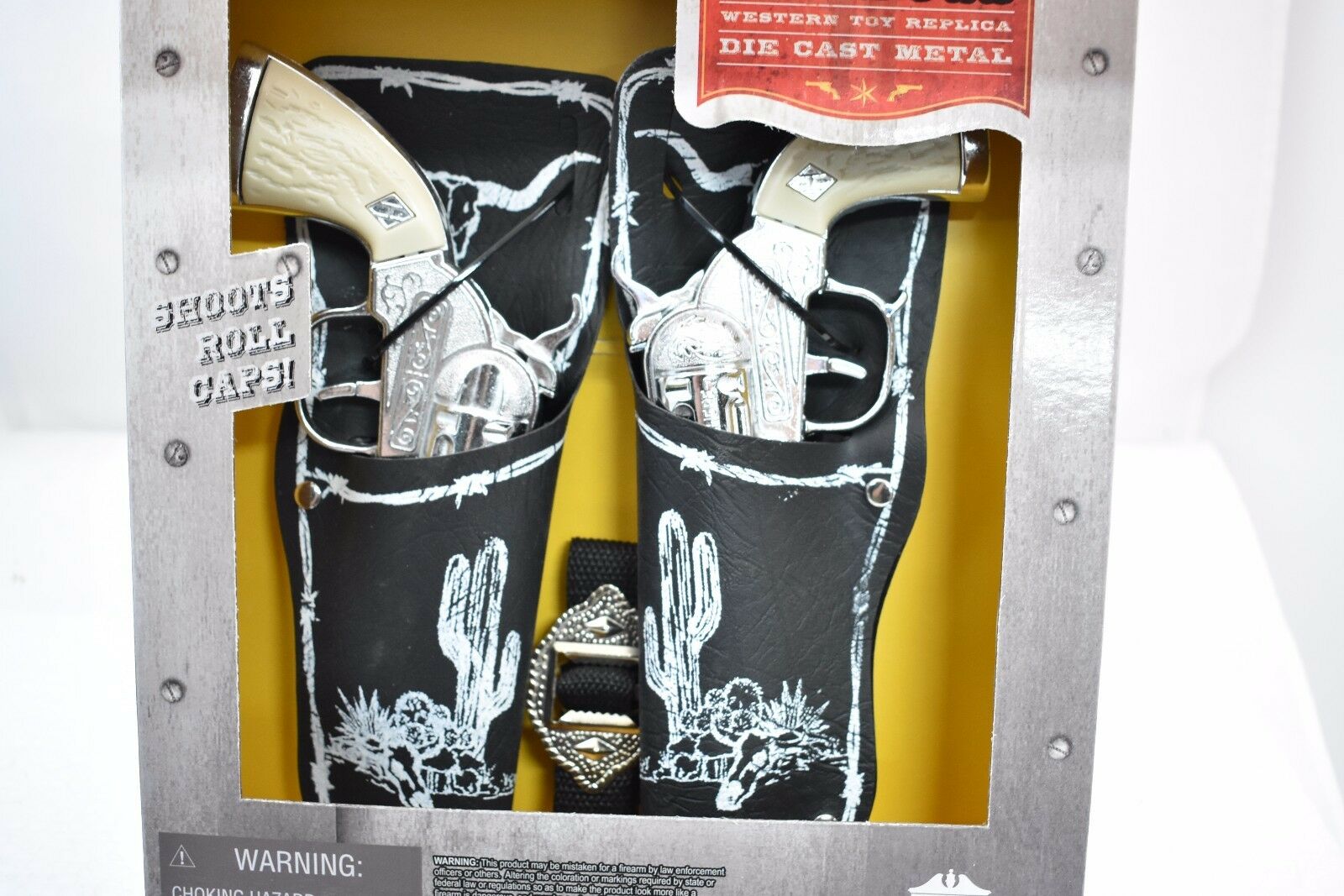 Western Repeater Pistols & Double Holster | 5506 | Parris Toys Western Repeater Pistols & Double Holster | 5506 | Parris Toys
