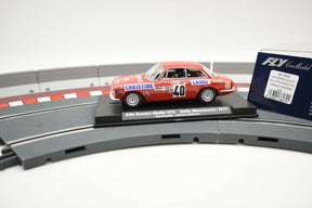 Red Alfa Romeo Giulia GTV rally car on a track section for z Fly Cars Expired 88130