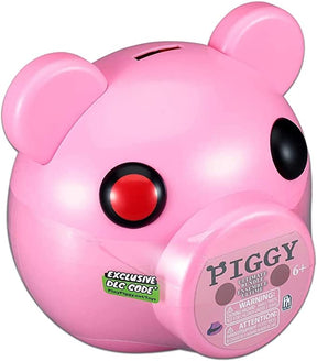 Pink pig toy with red nose and black eyes, for play for Roblox HB7301