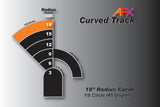Curve 18″ Radius  1/8 curve (2) | 70621 | AFX RaceMaster-AFX/Racemasters-[variant_title]-ProTinkerToys