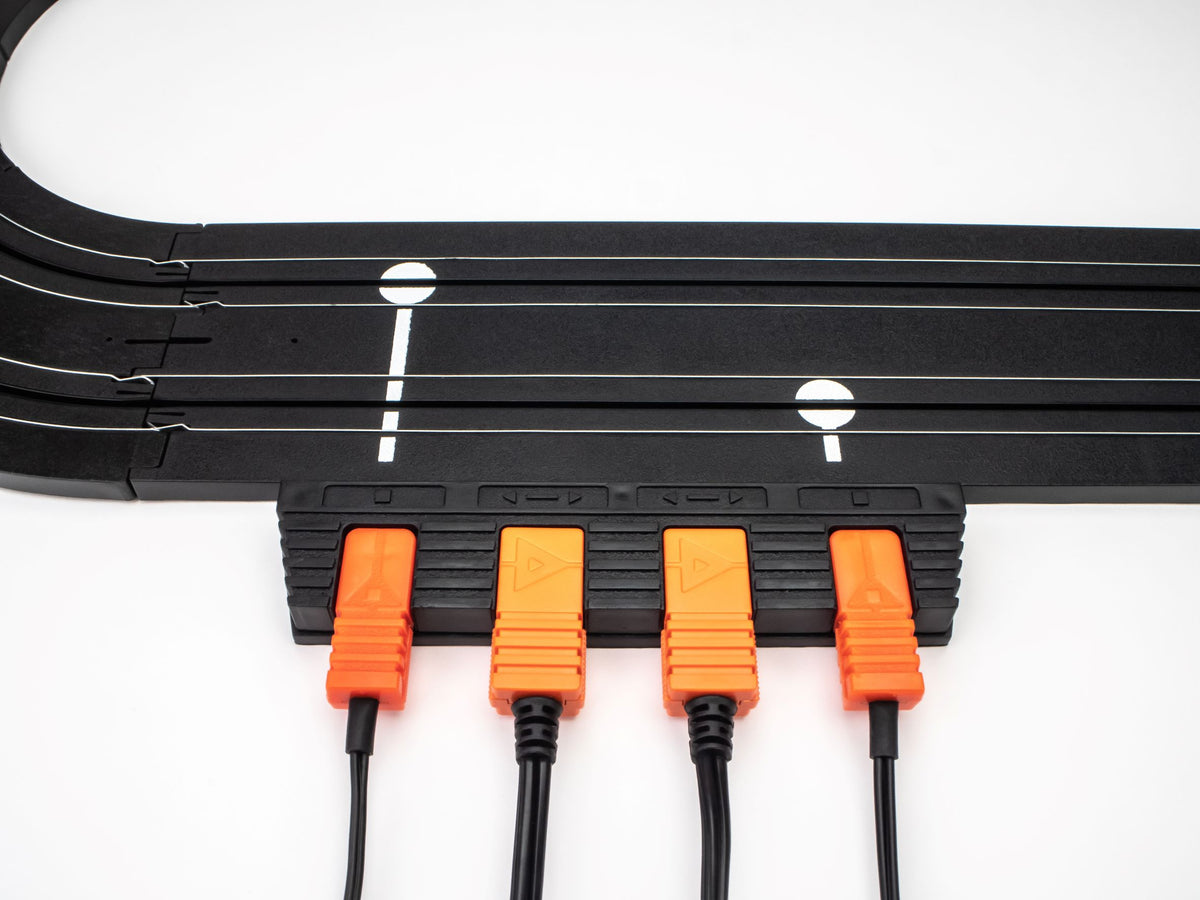Afx Racemaster Track Types 2 Lane Dual Terminal Track | 70636 | AFX/RaceMaster – ProTinkerToys.com