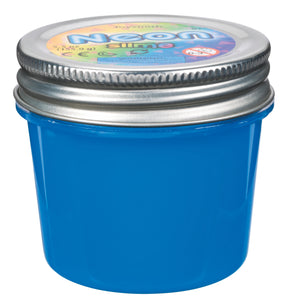Blue jar of neon slime toy for Toy Smith 7092