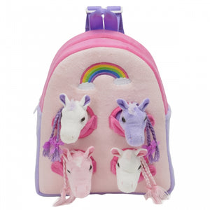 11" Rainbow Backpack (Horses) | 7177RN-H | Unipak-BVP-[variant_title]-ProTinkerToys