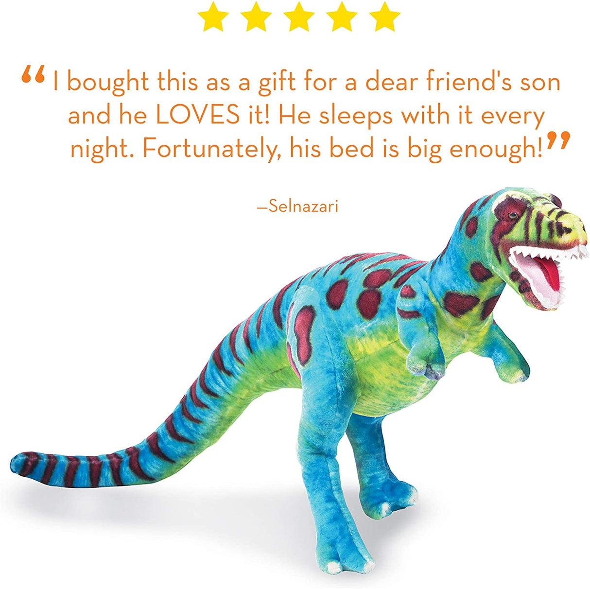 T-Rex - Jumbo Plush | 2149 | Melissa & Doug-Melissa & Doug-[variant_title]-ProTinkerToys