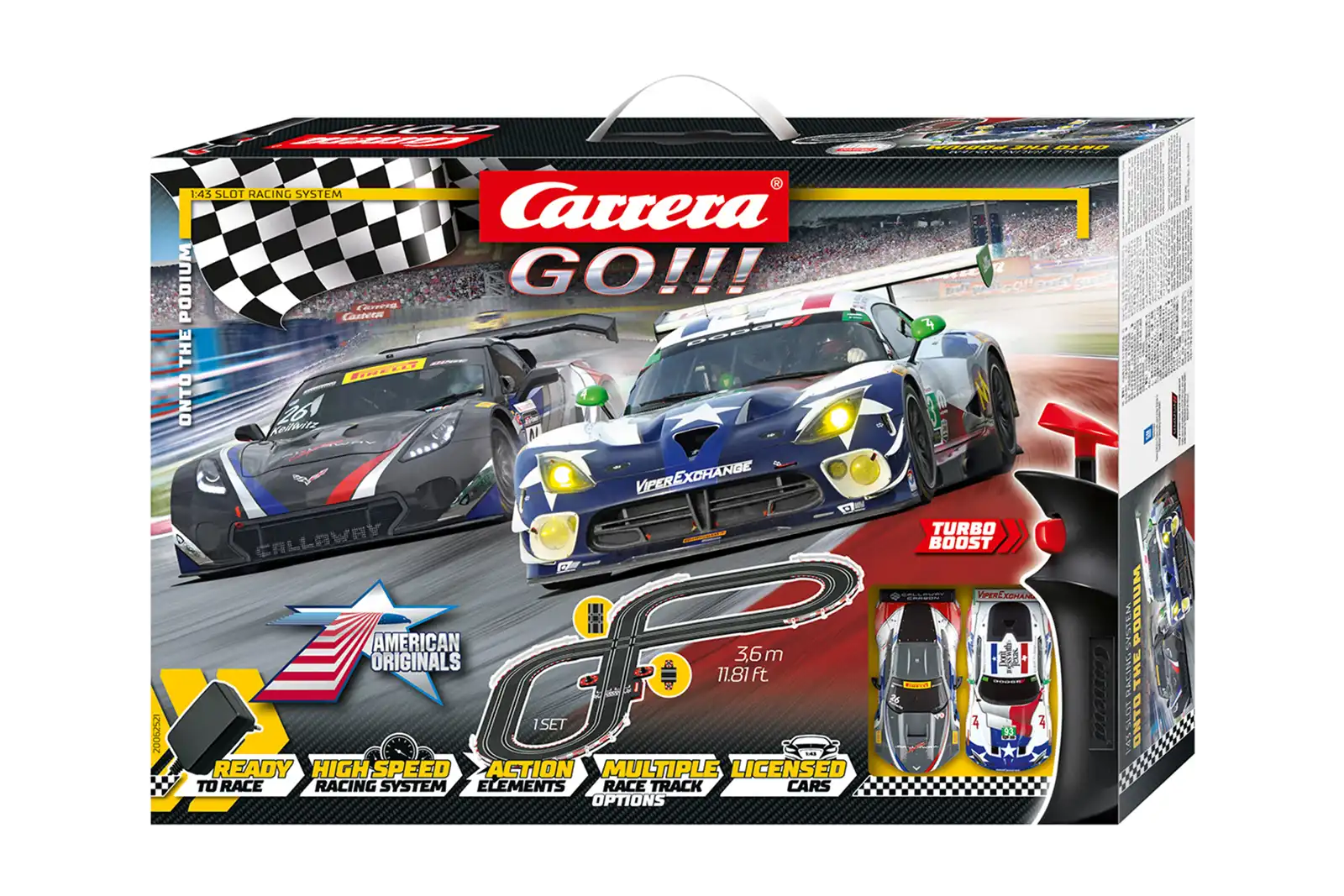 Hot Wheels - Circuit Carrera Go 6,4 m