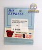 Sticker pack for HO Express model cars, featuring a red dog decal for 2000-2009